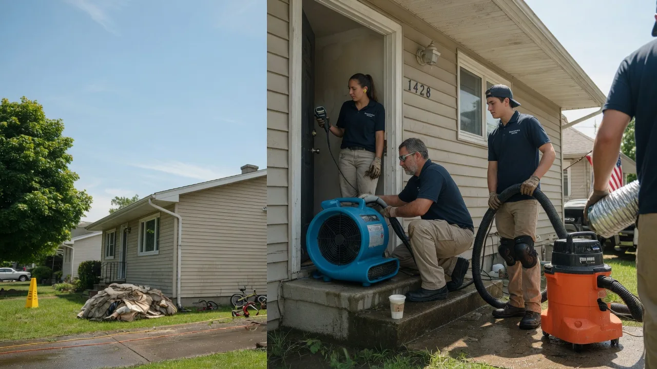 Water Damage Restoration in Veedersburg, IN near me